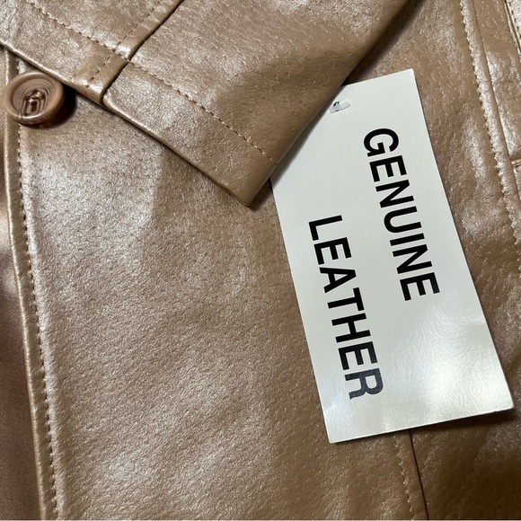 Chadwick’s Rose Good Shimmer Leather Jacket size 22 (large) - Picture 8 of 8